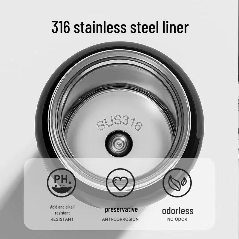 TOMIC Stainless Steel Insulated Tea Infuser Bottle