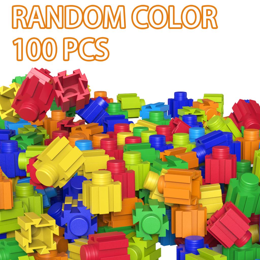 Детская игрушка для сборки объемных алмазных блоков с универсальными крупными частицами-головоломками для мальчиков и малышей в возрасте от 3 до 6 лет