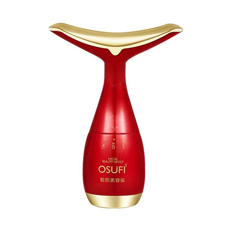 Массажер для лица, шеи, косметическое устройство, электрический V-образный интродьюсер, укрепляющий, омоложение, против морщин, тонкий двойной подбородок, уход за кожей, массаж лица