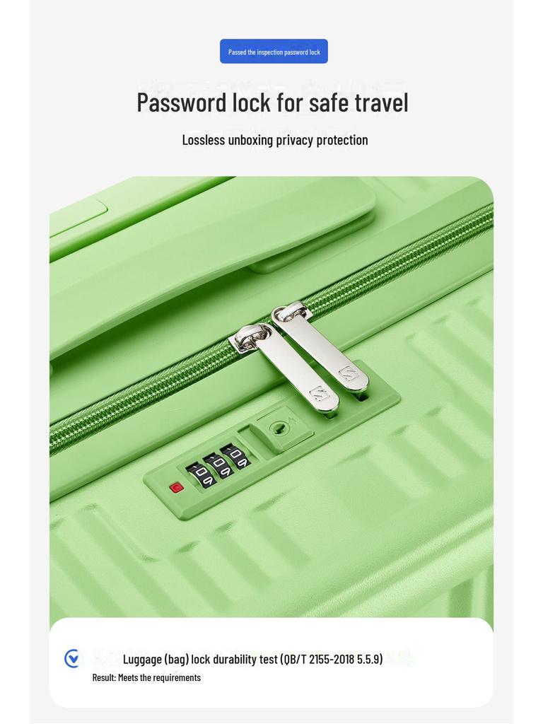 Yongsheng Прочный Универсальный Колесный Чемодан, 28/24 дюйма, с Парольным Замком