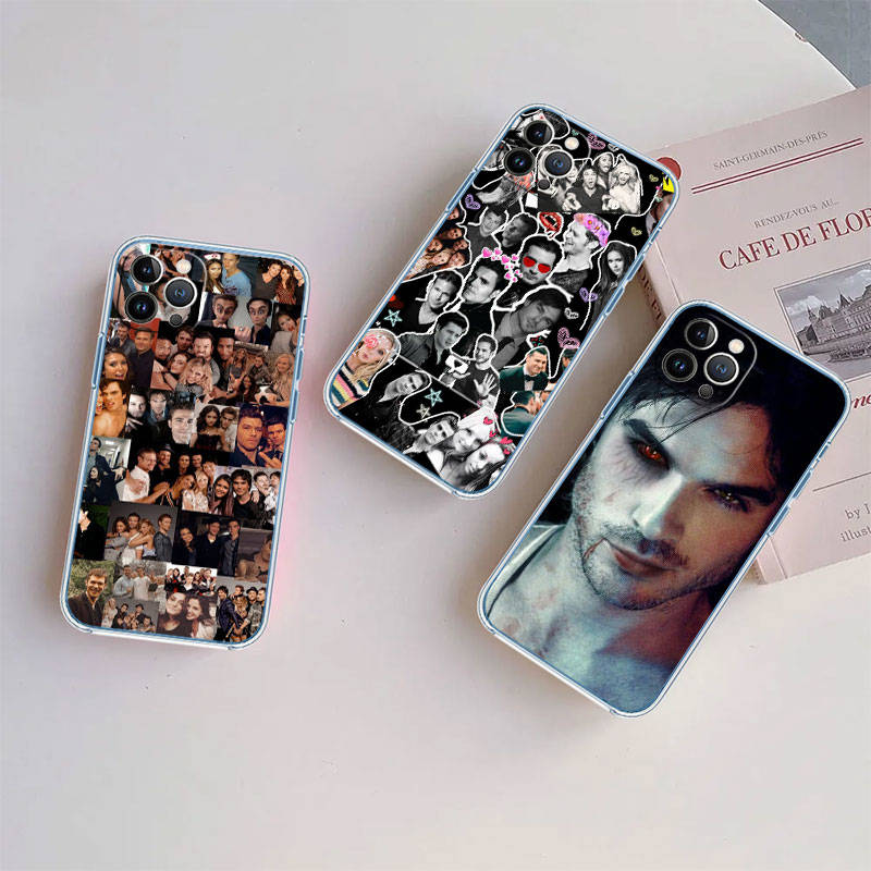 Чехол для телефона ED56 Дневники вампира для Motorola G34 G32 G31 G14 G84 G62 E32 G24 G72 G71 G73 G85 G200 G60S G60 G52 G51 G50 G42 G41 G32 G30