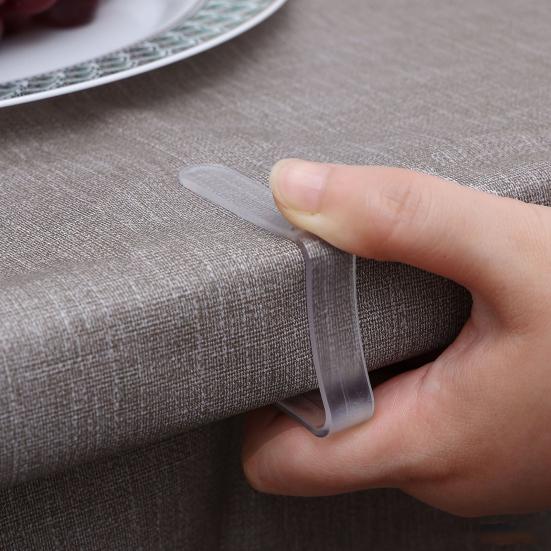 6 шт. зажим для скатерти многоразовый удобный прочный треугольный зажим для скатерти для пикника держатель товары для дома