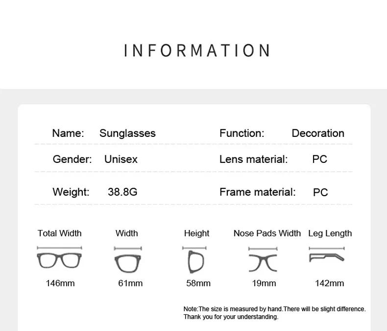 Lovely Rimless Square Sunglasses Women Men Designer Brand Sun Glasses Female Male Casual Gradient Mirror
