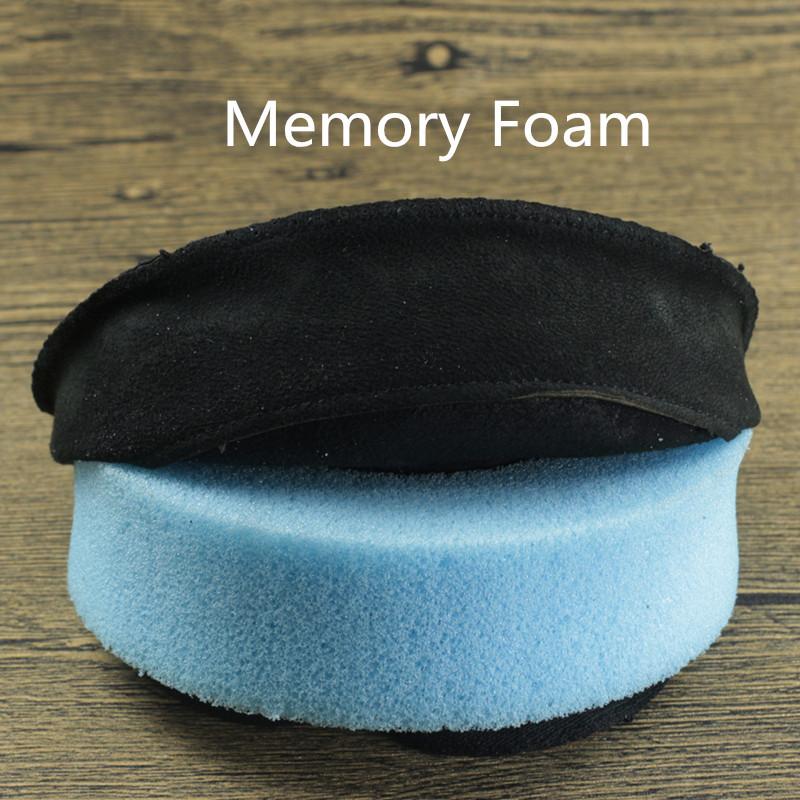 Round Real Sheepskin Ear Pads 80MM 85MM 90MM 95MM 100MM 105MM 110MM For Razer For Sony for AKG Headphones Soft Memory Foam