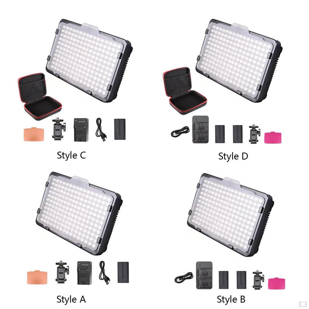 Светильник для камеры DSLR Видео Яркий Портативный Заполняющий Светильник для Видеоблога Макияж Настольная Видеокамера