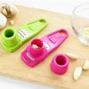 Pressed Garlic Chopper Rosy 1set With Hands Protecting Cover 2pcs