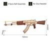 Robotime Rokr Automatic Rifle AK-47 Gun Blocks Model Buliding Kit Toys Gift for Children Kids Boys Birthday Gift - LQ901