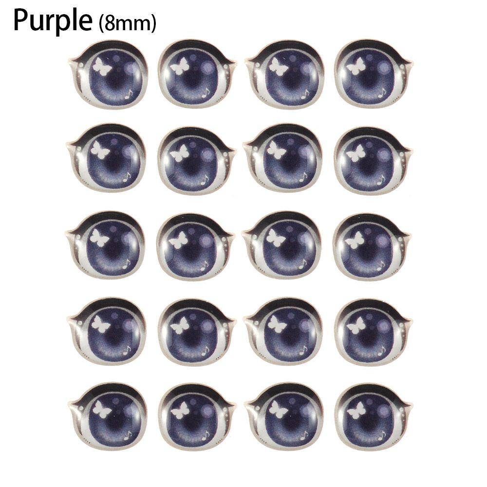 Аксессуары аниме фигурка куклы милые наклейки лицо орган Пастер мультфильм глаза наклейки глиняные наклейки