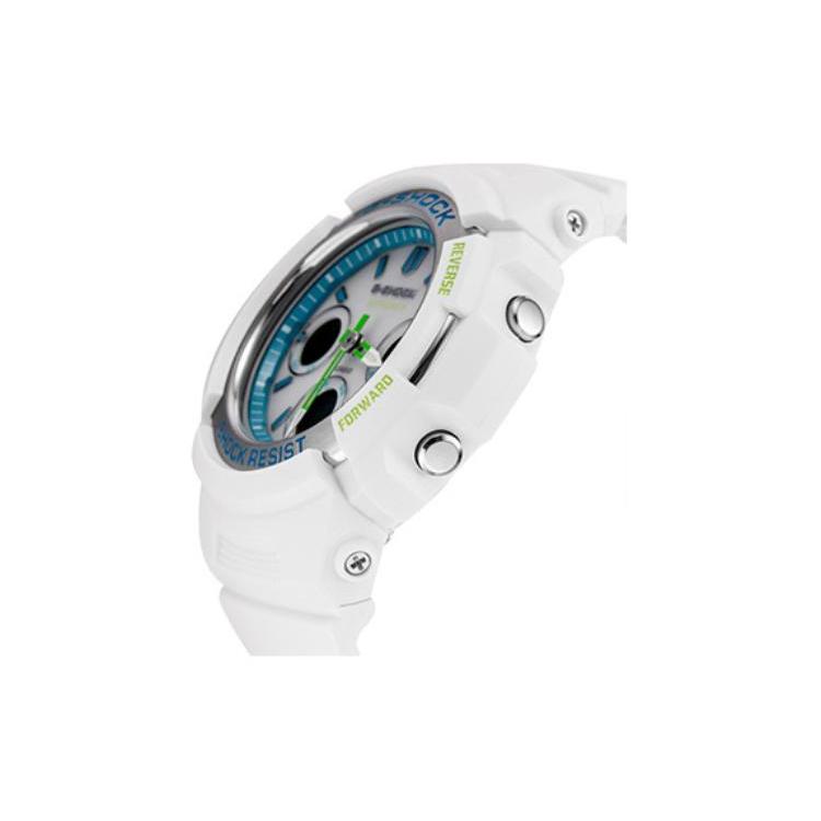 Casio Мужские синие часы AWG-M100SWG-7APR