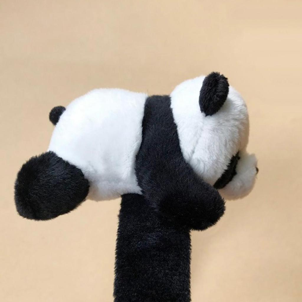 Кавайная заколка для волос с изображением панды, обруч для волос, эластичное кольцо, веревка, женские головные уборы