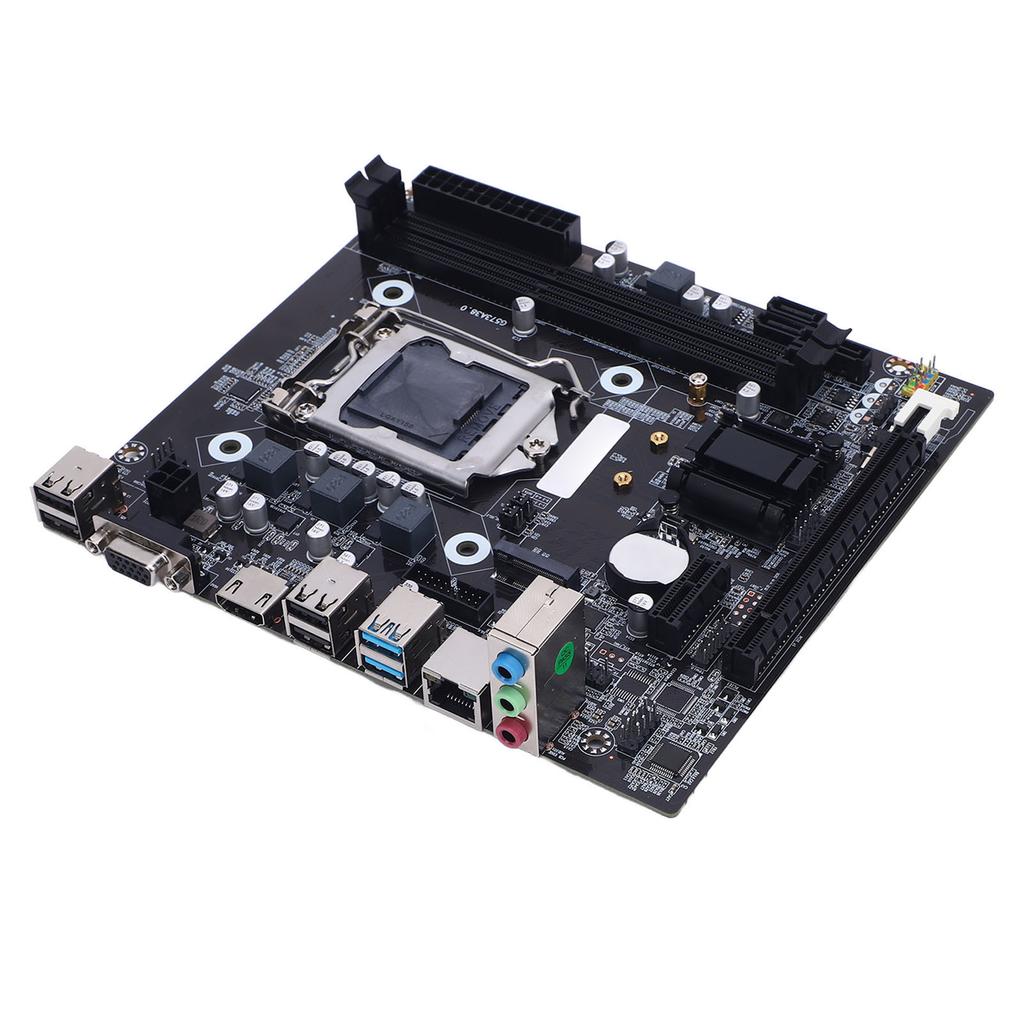 Игровая материнская плата H81 M ATX LGA 1150 2x8 ГБ памяти DDR3 M.2 Nvme NGFF Serial ATA3.0 6 Гбит/с PCI E для серии Xeon E3 V3