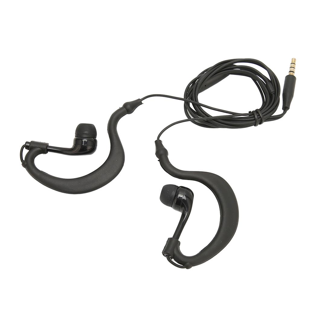 Over Ear Wired Earbuds Waterproof Noise Canceling Plug and Play Comfortable Wired Sports Earbuds