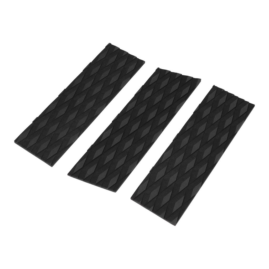 4pcs EVA Surfboard Deck Traction Pads Non Slip Surf Deck Grips Mat for Surf Water Sports