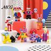Anime Figure Kit 8Pcs Cartoon Circus Character Figure, PVC Animation Inspired Model, Collectible Figurine Desk Decoration for Home Office, Gift
