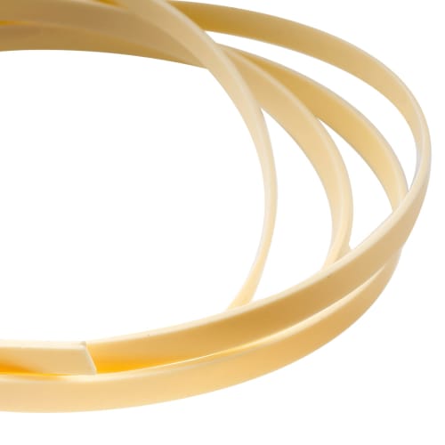 Musiclily Plastic Guitar Binding, 1650x7x1.5mm, Ivory