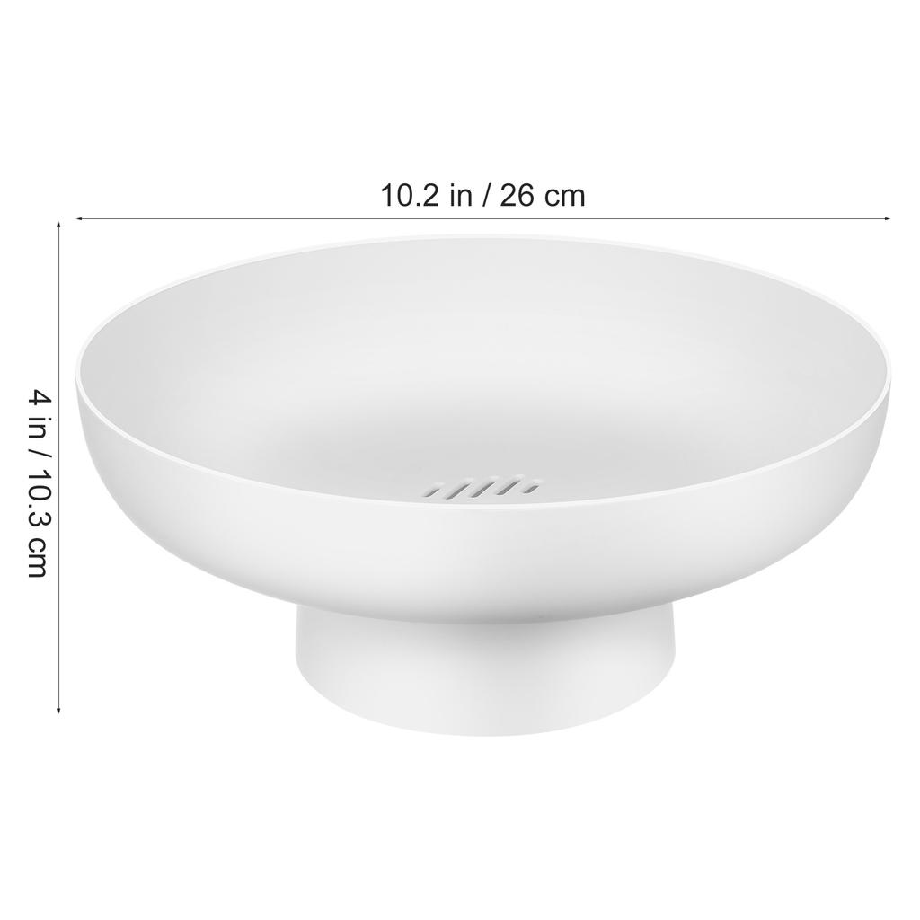 Bowl For Kitchen Counter High Base Fruit Basket Decorative Fruit Holder Wedding Snack Container Serving Tray Draining Bowl