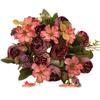 Office Decoration Rose Flower Simulated Bouquet High Quality
