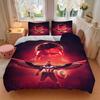 Captain America Falcon'S Rise Print 3Pcs Bedding Setduvet Cover With 2 Bedropillowcase Home Birthday Gift