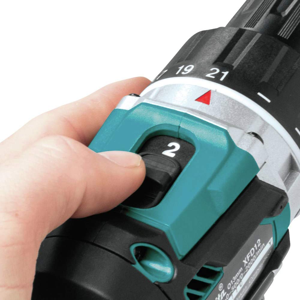 Makita XFD12Z 18В LXT Бесщеточная аккумуляторная дрель-шуруповерт MAKITA Литий-ионная 1/2 дюйма (Только инструмент)