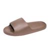 Men Indoor Slippers Leather Print Women Bathroom Shoes Soft Non Slip Home Shoes Couples Family House Shoes