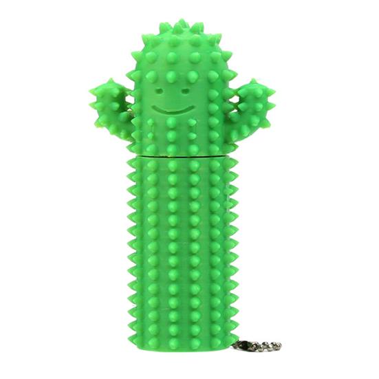 Stress Relief Spiky Cactus Fidget Toy Textured PLA Smiling Cactus Toy Portable Travel Cactus Pain Stimming Tool Sensory Toy