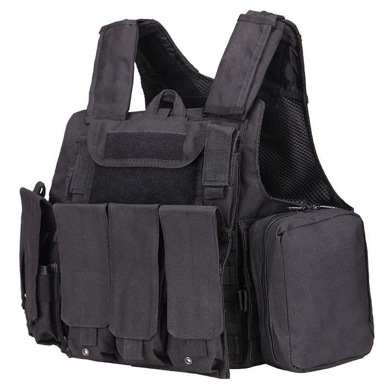 Tactical Breathable Cycling Vest Protective Outdoor Oxford Cloth Wear-resistant Quick Release