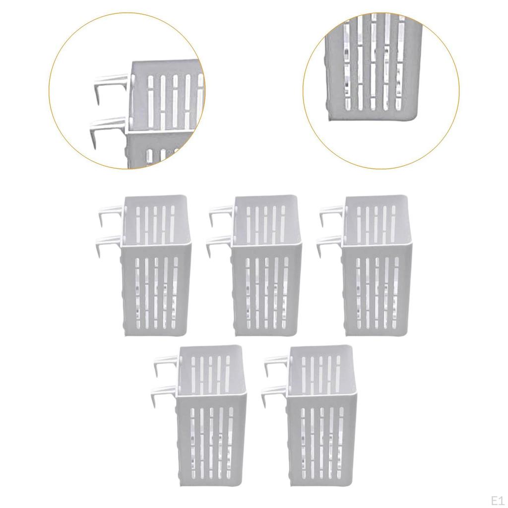 5 Aquarium Plant Holder, Aquatic Basket, Efficient Cups, Pots with Hooks for Landscape