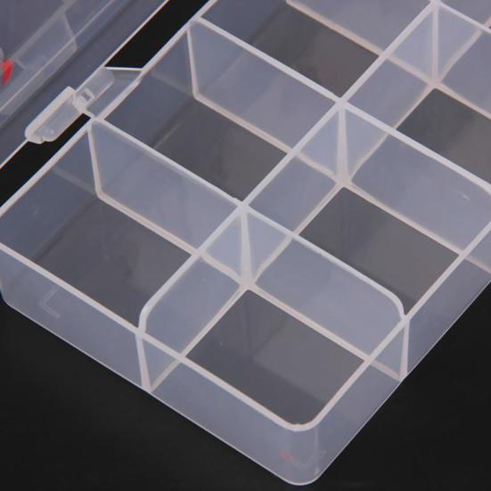 10 сеток с числами, пластиковый ящик для хранения накладных ногтей, коробка-контейнер-органайзер