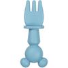 SET DE 2 COUVERTS SILICONE - 2 PCS silicone cutlery set MICKEY