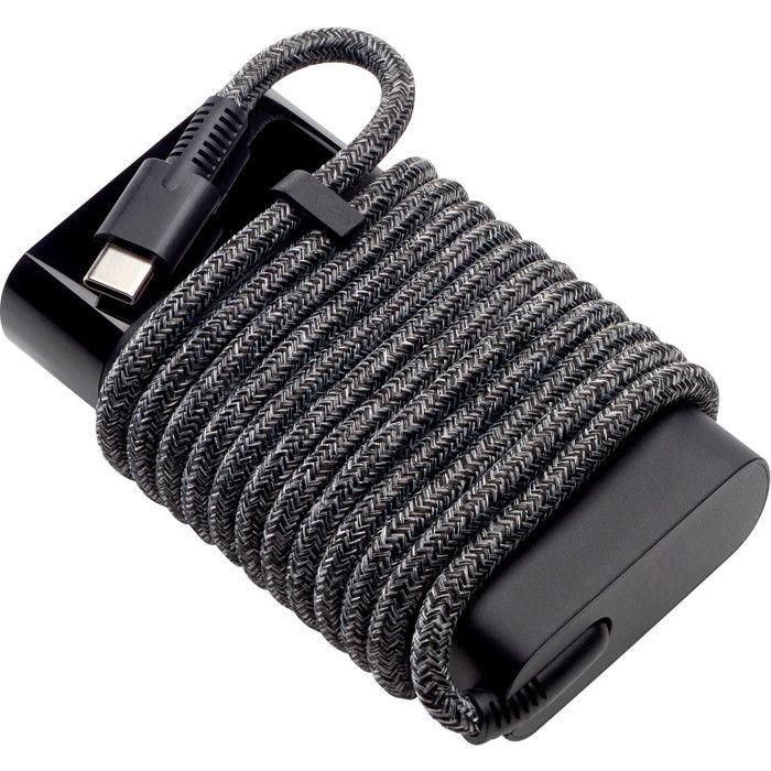 Chargeur ordinateur portable USB-C - HP - 671R3UT - 65W - Noir - Compatibilité universelle USB-C
