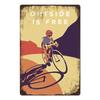 Vintage Bicycle Race Posters Decor Metal Tin Signs Plaque Retro Metal Poster Wall Decorative for Garage Man Cave