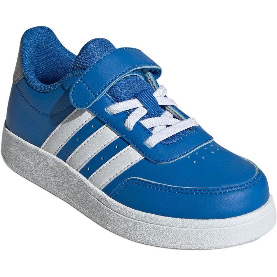 Adidas Breaknet 2.0 Comfortable Versatile Non-Slip Durable Low-Top Kids Skate Shoes Kids Sneakers Blue JI1685