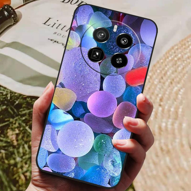 Для Realme 12 Pro Plus Чехол Роскошный Телефон Силиконовая Задняя Крышка Для Realme 12 Plus Чехлы Realme12 pro+ plus Защитная Оболочка Capas