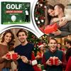 Christmas Countdown Calendar Christmas Advent 24 Boxes Accessory Set Golf Themed Design for Men Women Boys Girls Stocking