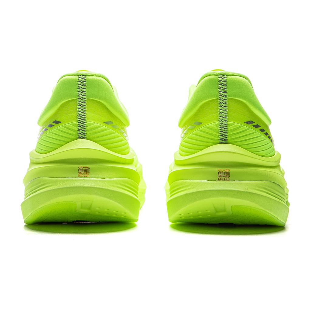 Li Ning Yue Ying 5 Pro Мягкий отскок Толстая подошва ТПУ Текстиль Низкие повседневные кроссовки для бега на длинные и короткие дистанции Мужские кроссовки ARHW031-2
