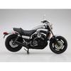 Aoshima Bunka Kyozai (AOSHIMA) Skynet 1/12 Scale Complete Motorcycle Yamaha Vmax New Silver Dust