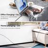 ESSAGER Type-C to Type-C Smart Display Cable 100W Power Delivery 480Mbps Data Transfer Cable 1m