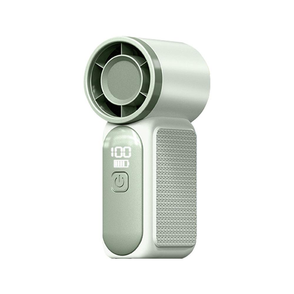 2025 Turbo Mini Handheld Fan: High-Speed, USB Rechargeable, Long Battery Life, Portable & Powerful for Outdoor Use