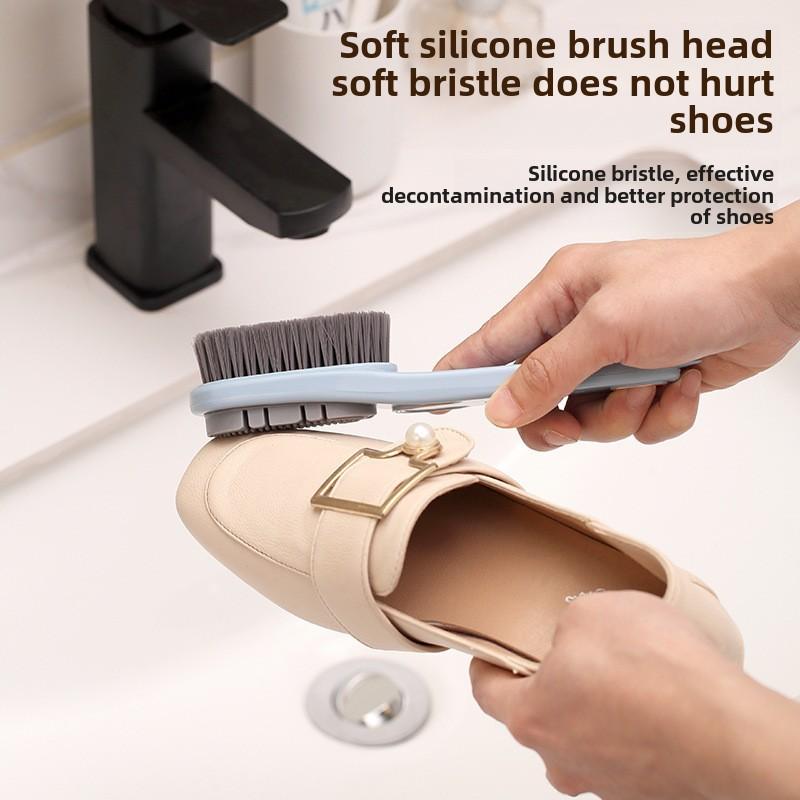 Multifunctional Dual-Sided Shoe Cleaning Brush Soft Bristles for Gentle Cleaning & Strong Decontamination Perfect for All Shoe Types