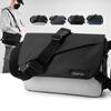 Men's Large Capacity Minimalist Crossbody Bag - Multifunctional Casual Shoulder Messenger Bag for Students and Business