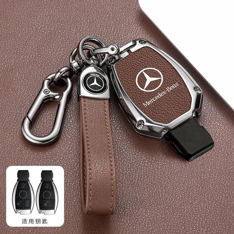 SUG2 Чехол-оболочка для корпуса автомобильного ключа для Mercedes Benz C E S Класса GLC W206 W223 W214 E300 C260 C300 S450 S500 S400 Аксессуары для брелока