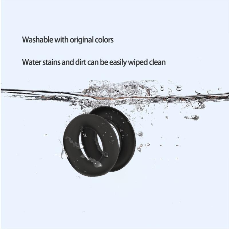 Силиконовые амбушюры для наушников-вкладышей, защитные амбушюры для космических наушников, моющиеся амбушюры с защитой от пота