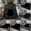 Vintage Rug Turkish Gothıc Bohemian Area Living Room Sofa Bedroom Rustic Decor Black Rug Home Decoration Retro Carpet