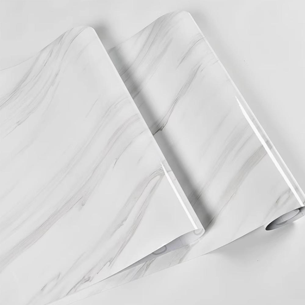 Современные мраморные самоклеящиеся обои - Водонепроницаемый ПВХ самоклеящийся винил для кухни, ванной комнаты, шкафов, стен - Сделай сам домашний декор