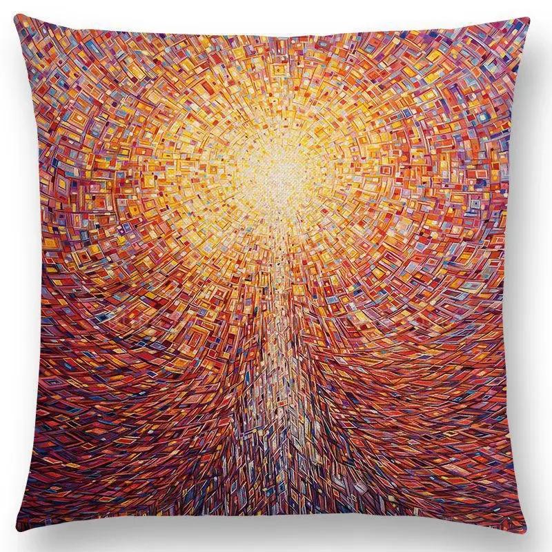 Чехол для подушки в мексиканском стиле с абстрактным рисунком, модная высококачественная декоративная наволочка, прямая поставка