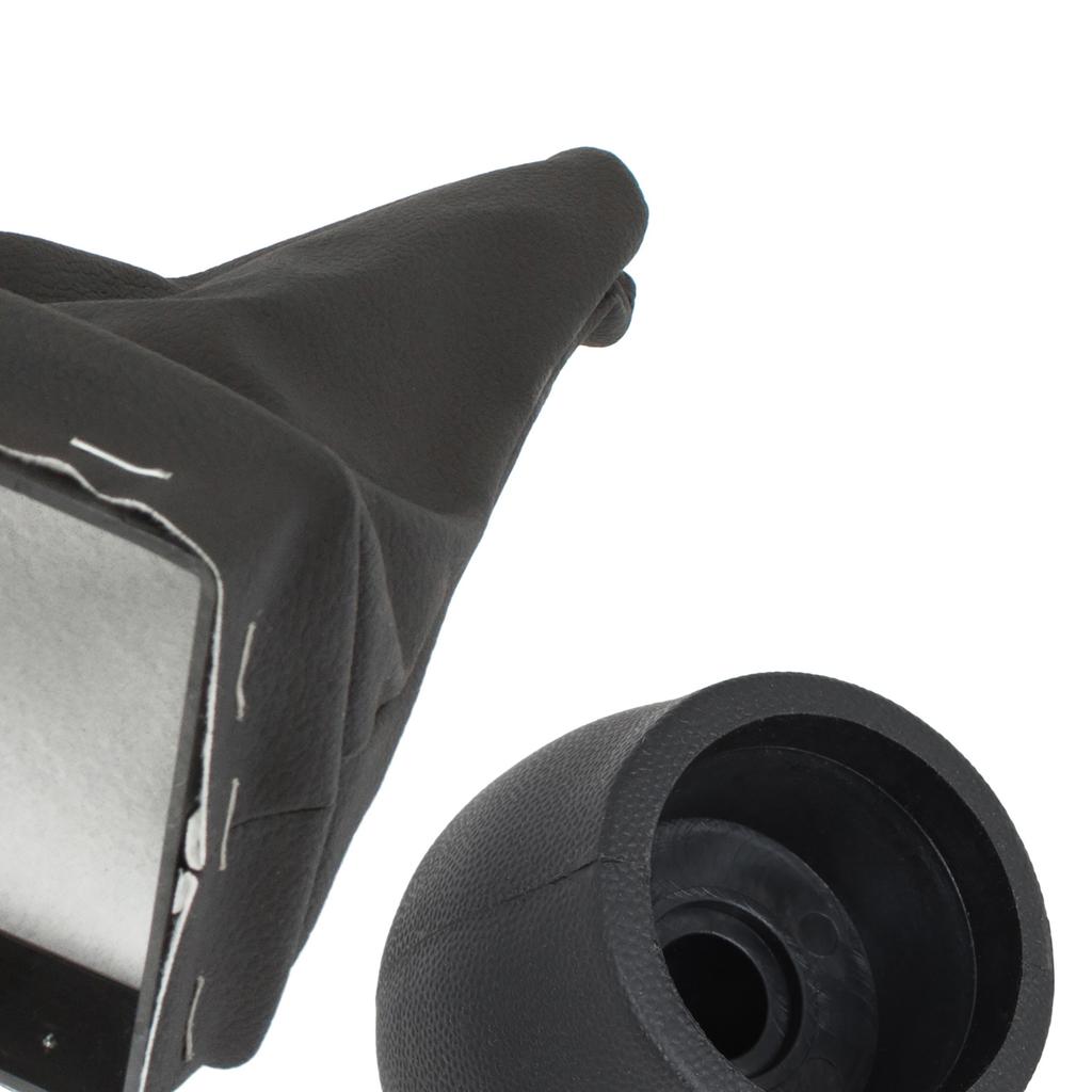 Opel Corsa C 2000- Gear Shift Knob Black 5-Speed & Gear Shift Lever Boot & Handbrake Boot & Frame Black 3 pcs Set