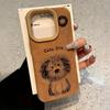 Чехол для телефона с рисунком щенка, качающего головой, для iPhone 17 16 Чехлы iPhone 15 Pro Max 14 Plus 13 12 11 XS X XR Замшевая обложка из склеенной кожи