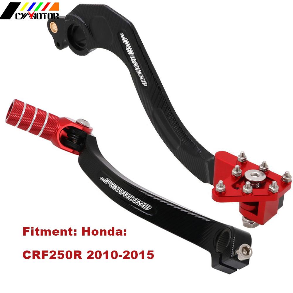 Motocycle CNC Foldbale Gear Shift Lever Shifter Pedal Brake Pedal For HONDA CRF450R CRF250R CRF 450R 250R 250 450 R 230F 250RX