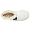UGG Классические Ультра Мини с порванным логотипом 'Белые' Женские 1129270-PDWH