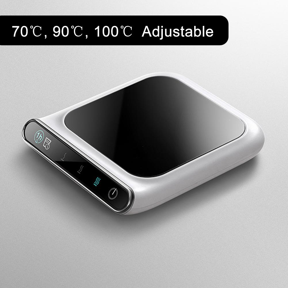 Портативный USB Умный Подогреватель для Кофейной Чашки Нагревательный Коврик Электрический Подогреватель Напитков Настольная Нагревательная Подставка Подогреватель Молока и Чая